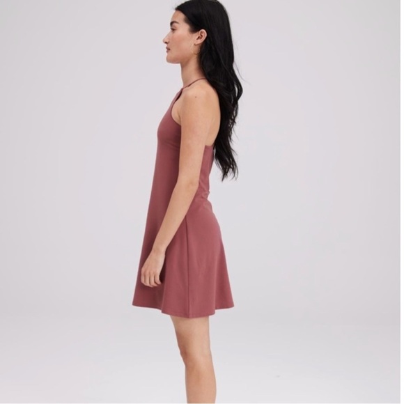 NWT Girlfriend Collective Undress Dress Fig Size M - Picture 3 of 16